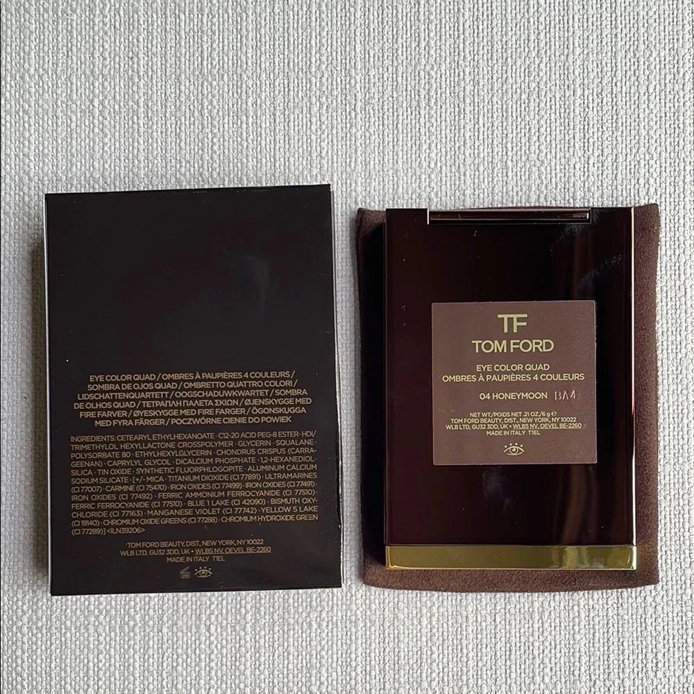TOM FORD Eye Color Quad Eyeshadow Palette - HONEYMOON